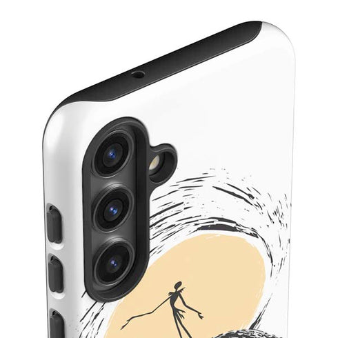 Disney The Nightmare Before Christmas Jack on Spiral Hill Art Galaxy S24 Plus Impact Case